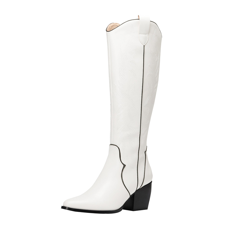 Women s Cowboy Knee High Boots Cowgirl Boots Dream Pairs